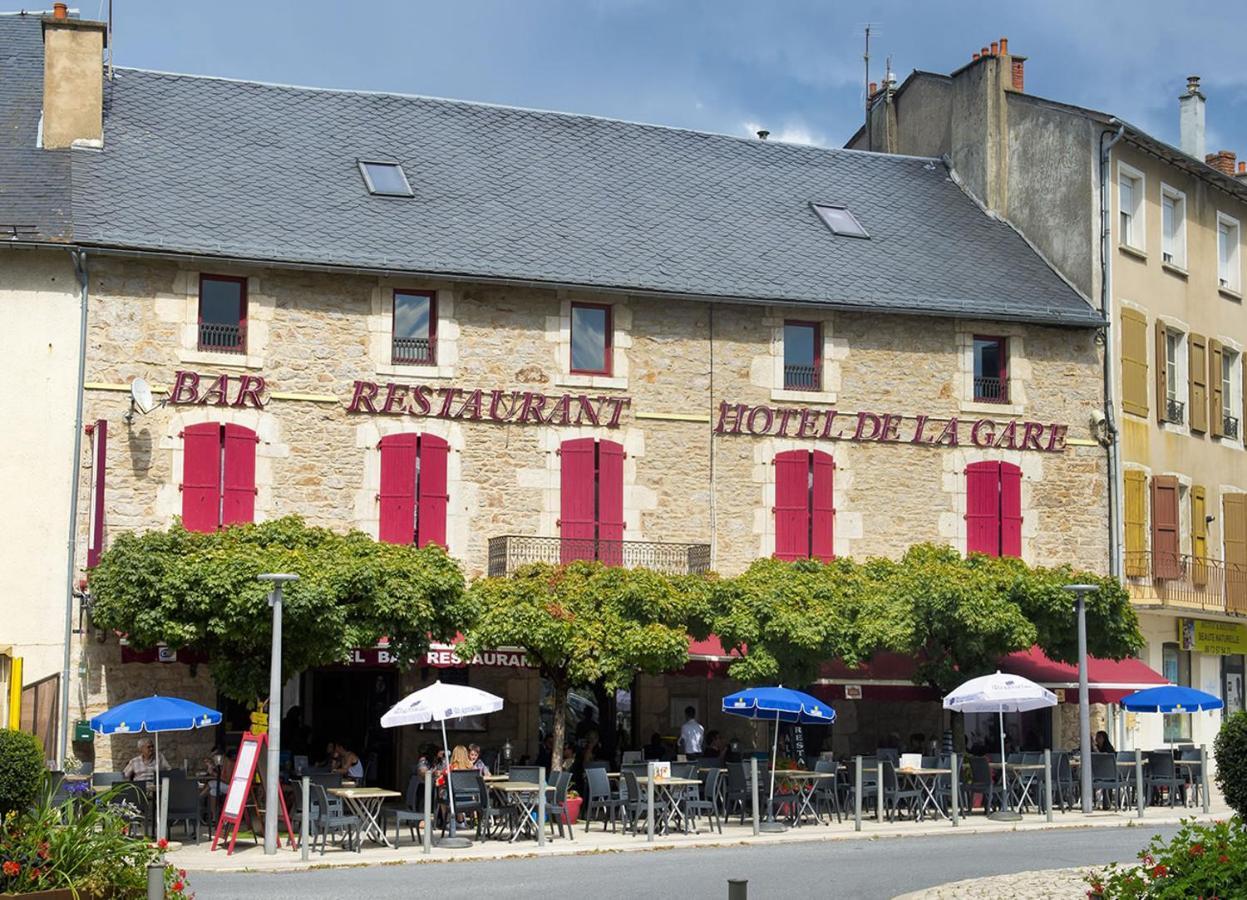 Hotel de la Gare Sévérac-le-Château Exterior foto